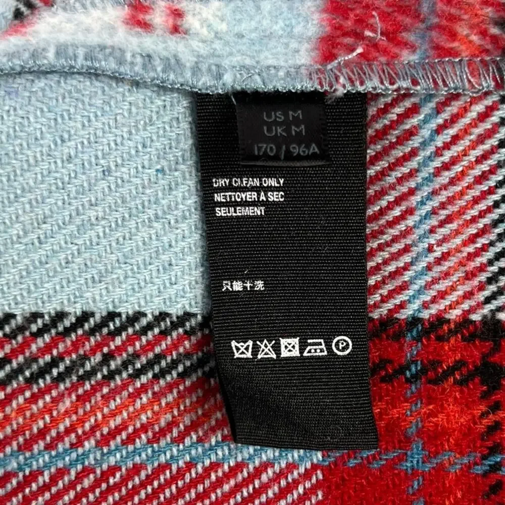 We The Free Down For You Plaid Shirt Jacket Size Medium